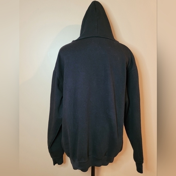 CAMPUS ONE SPIRIT WEAR NAIT Hoodie, Black with White Lettering, Size Medium - Picture 5 of 10